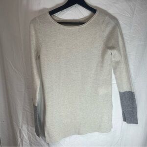 Club Monaco Cream Cashmere Sweater